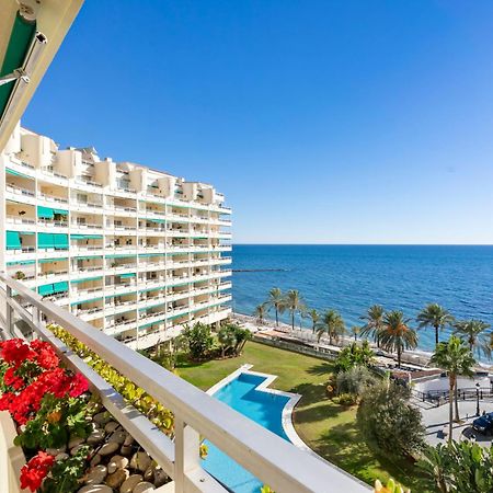Beach Front Apartment With Pool 马尔韦利亚 外观 照片
