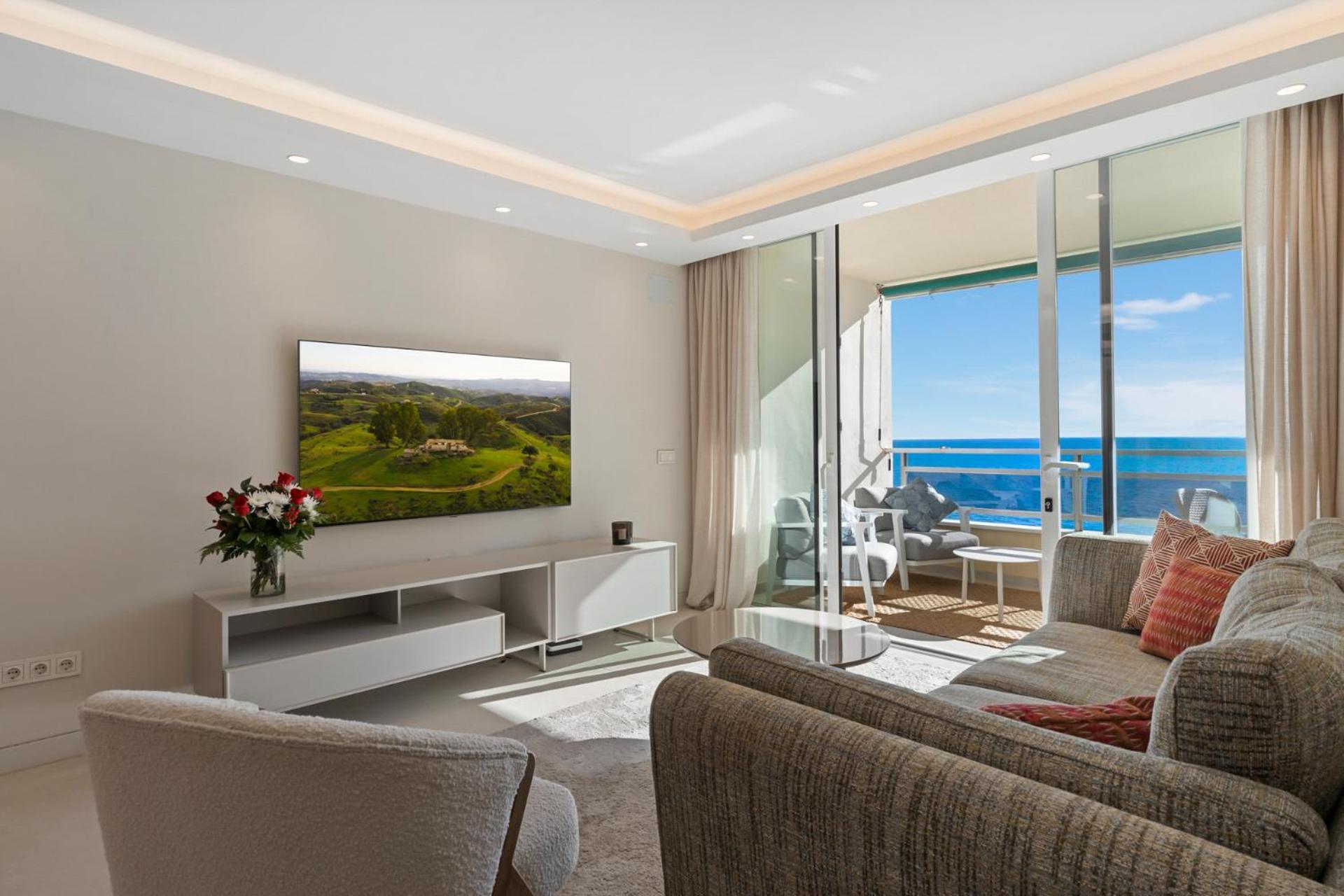Beach Front Apartment With Pool 马尔韦利亚 外观 照片